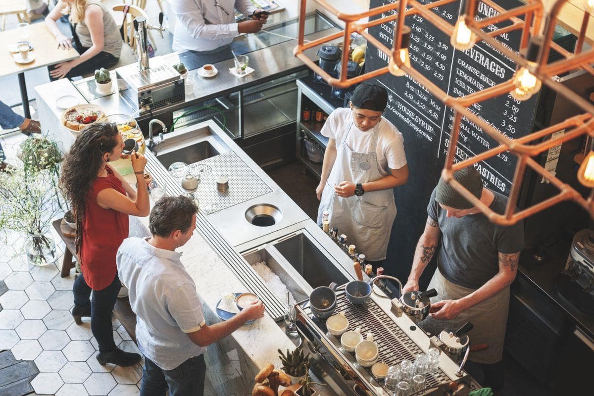 Filtros de agua para grifo en cafeterías y restaurantes