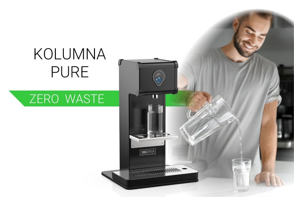 home water softener and filtration system KOLUMNA PURE Zerica